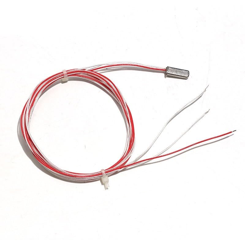 Patch PT100 Thermal Resistance Temperature Sensor Copper Nickel Probe 18.2 * 7.3 * 3.6mm/15 * 6.5 * 3.1mm PTFE 0.5m/1m/2m/3m 3-Wire