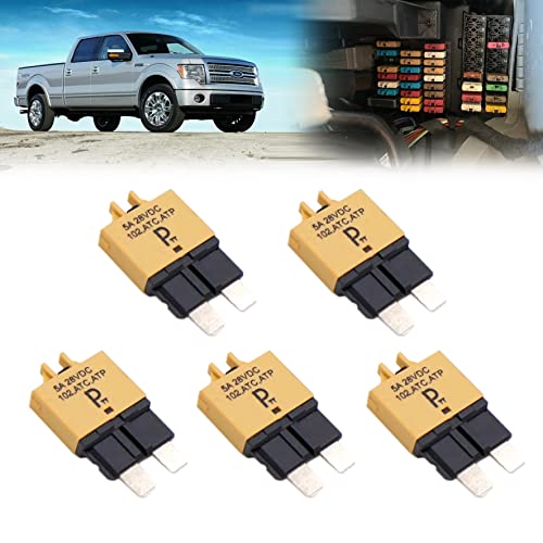 Parts Ptt Automotive Atc/Ato Circuit Breakers T3, Manual-Reset (5Pcs) (5A) #TOP5