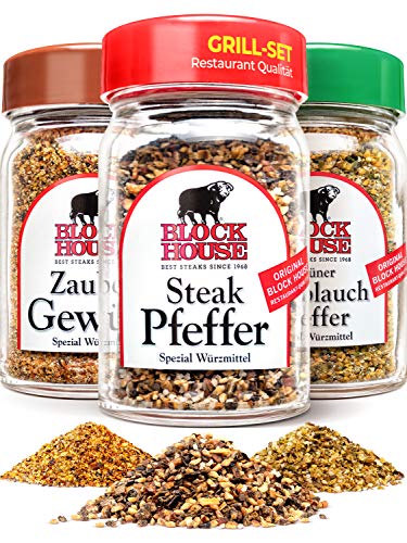 Block House Gewürze 3er Set Cover