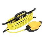 SLx Outdoor Extension Lead 5m Heavy Duty Extension Cable Single Socket Extension Lead 'H' Frame Cord Plug Thermal Cut Out for Garden, Lawn Mower, Office 13A Fused UK Plug