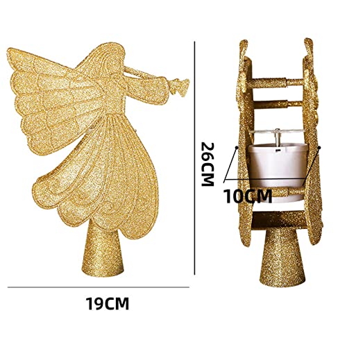 LOVIVER Árvore de Natal Topper Light Floco de Neve Projetor Decoração Enfeite de Ano Novo