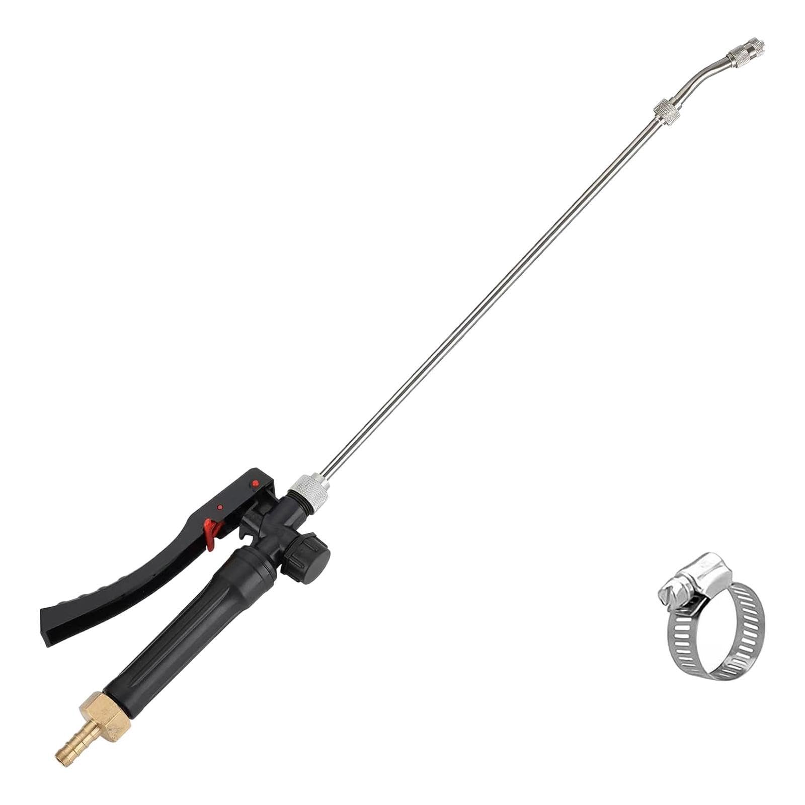 Zambuph Garden Sprayer Wand Brass Connector Handheld Ensures Compatibility Featuring Adjustable Modes For Various Watering Tasks Agricultural Spray Head