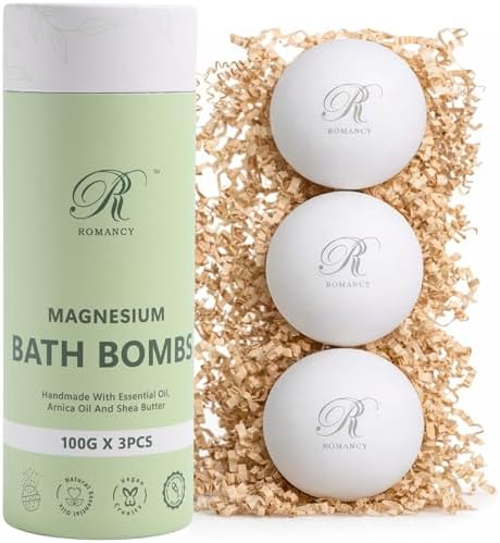 magnesium bath bombs gift set packaging