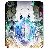 MERCHANDMANIA Alfombrilla PEQUEÑA RE Zero Echidna Bruja CODICIA Mousepad Raton