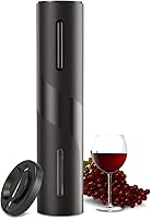 COKUNST Electric Wine Opener with Foil Cutter - Battery Operated One-Click Corkscrew for Home, Parties & Weddings
