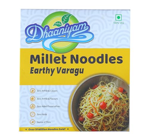 Image of Dhaaniyam Millet Noodles - Earthy Varagu