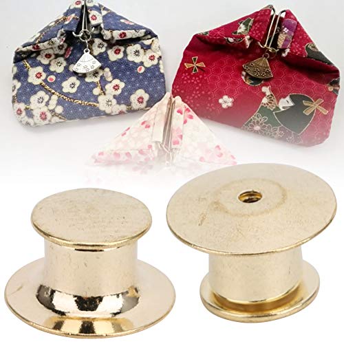 50 Unidades de Pinos de Broche, Fechos de Travamento para Bolsas, Chapéus, Crachás e Alfinetes de Li