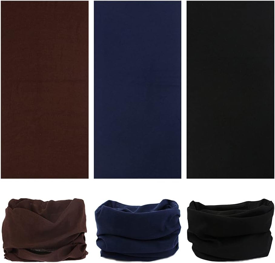 Headband Neck Gaiter Head Wrap Headwear Face Mask Magic Scarf Bandana for Men and Women - Image 6