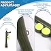 RSSLygaeonix Dog Ball Launcher for Pet, Dog Ball Thrower Launcher with 2 Tennis Balls & Shoulder Strap, 23.4