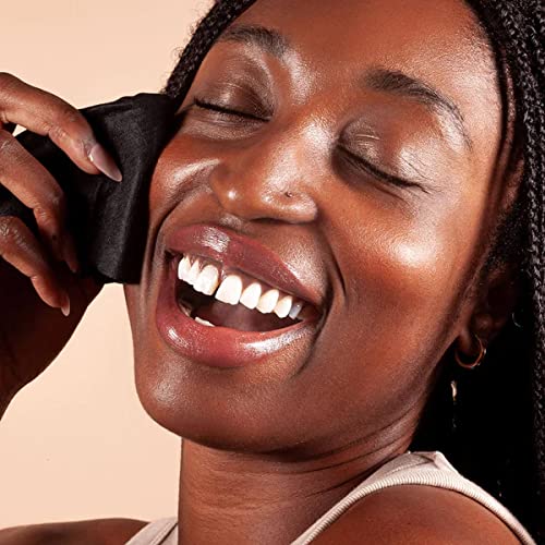 BLAQ Activated Charcoal Face Wipes - Dual Sided Charcoal Facial Cleansing Cloths - Makeup Remover, Exfoliating AHA boosted, Pore Cleansing for Acne Prone Skin - Travel Size Face Wash Cloth - 25 pcs - Image 7