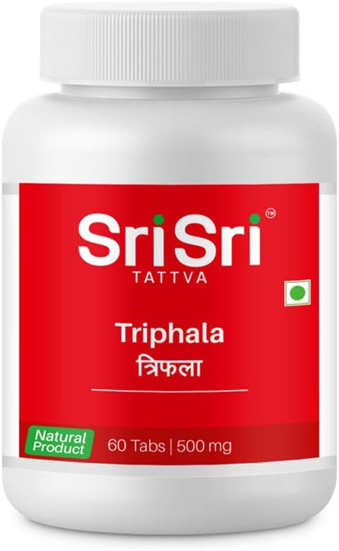 NWIL Sri Sri Tattva Triphala 500mg Tablet -60 Tablets