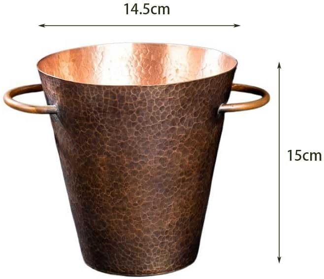 Ice Container Dry Ice Insulation Ice Bucket Ice Cube Champagne Bucket Beer Bucket Home Large Capacity Wine and Beverage Ice Bucket Ice Buckets for Bar Parties W