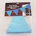 Quasimoon Blue Ombre Triangle Pennant Banner by PaperLanternStore