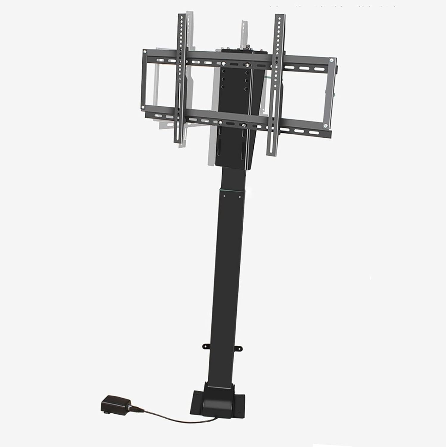 Display Bracket Electric TV Lift Stand with 360° Rotation Telescopic Mount for 26 70 Inch LED Screens 60 kg/132 lbs Load Capacity
