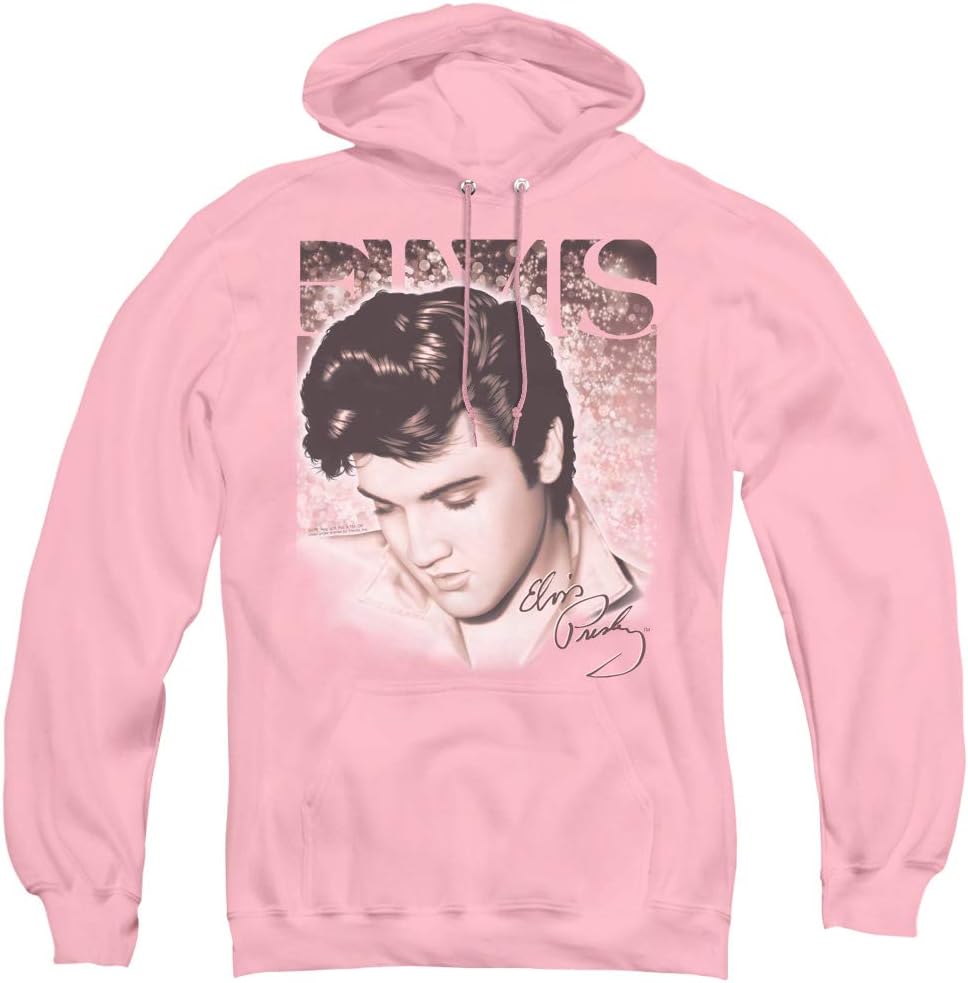 Elvis Presley Star Light Unisex Adult Pull-Over Hoodie for Men and Women
