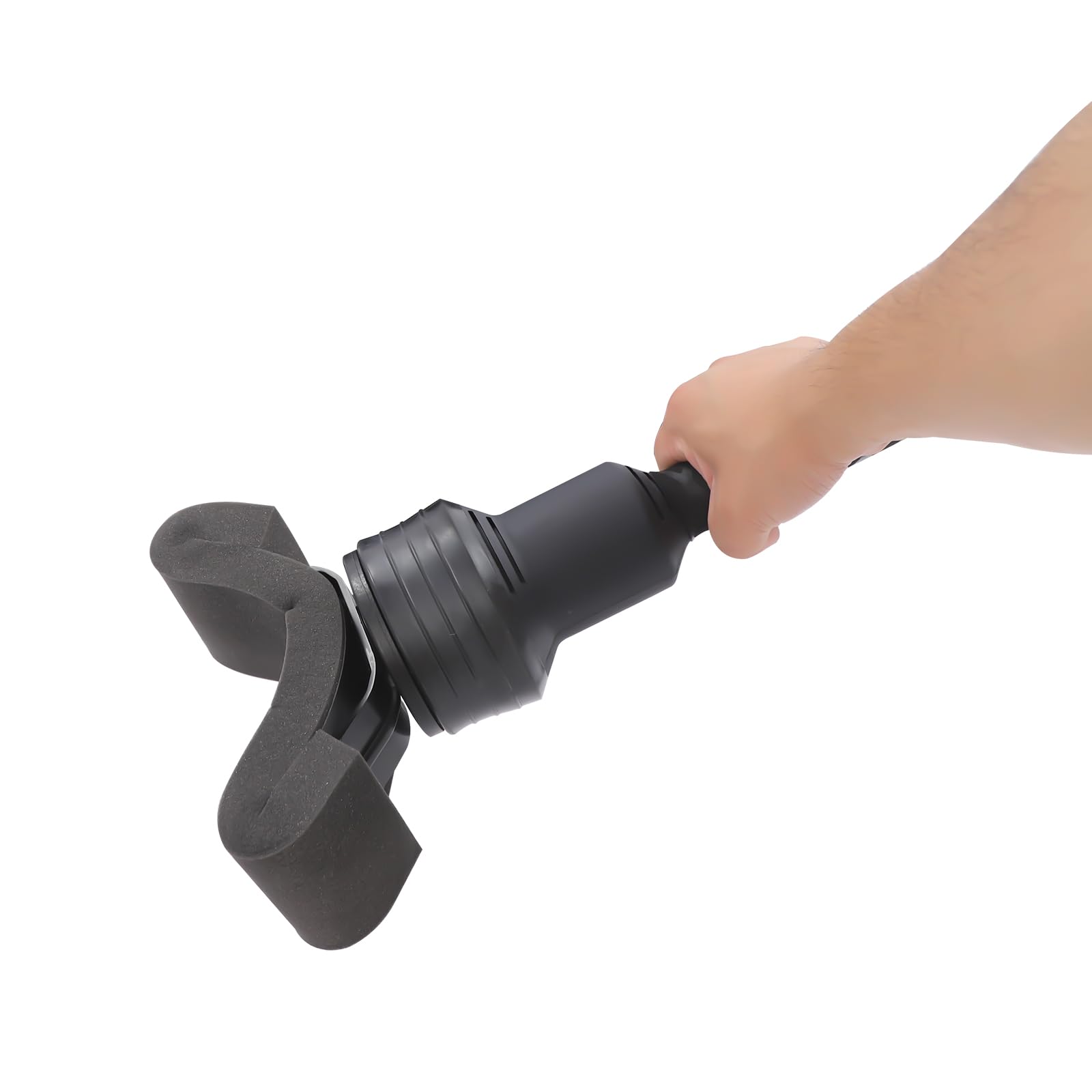 Massagepistole, Massagegerät, elektrisches Massagegerät, 5 Köpfe | 10-50 Intensitätsstufen, 10-60 Hz Vibrationen, Kabel 1,8 m, ABS-Gehäuse, < 60 dB, für Zuhause, Büro, Sport