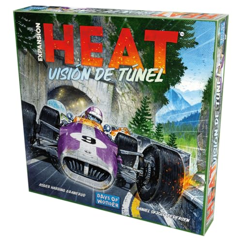 Days of Wonder - Heat: Visión de Túnel, Expansión, Juego de Mesa, A Partir de...