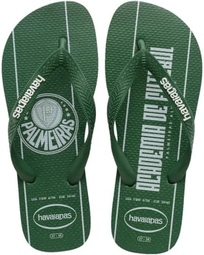 Chinelo Havaianas Licenciado, Top Palmeiras 41/2 Verde, Havaianas