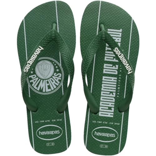 Chinelo Havaianas Licenciado, Top Palmeiras 41/2 Verde, Havaianas