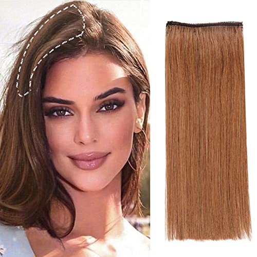 10 inch 2 Pack Thick Hairpieces Adding Extra Hair Volume Clip in Hair Extensions Hair Topper for Thinning Hair Women (10'',30#)