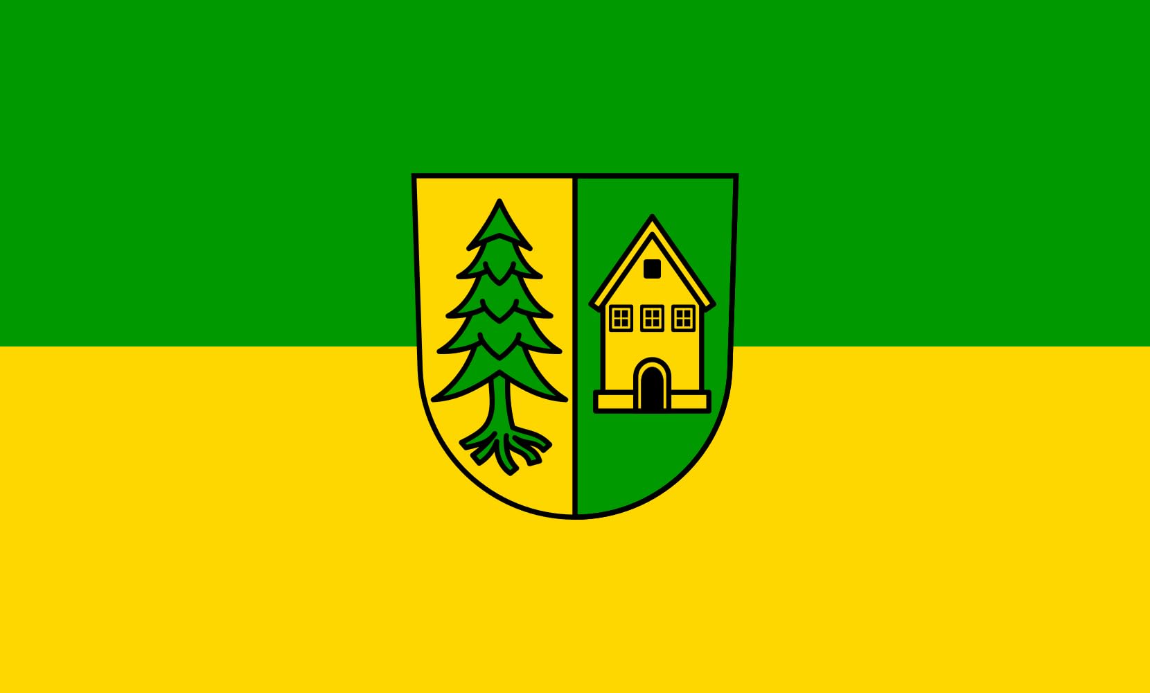 Drapeau Large Tannhausen de 1.35m² idéal pour pavoiser vos espaces extérieurs