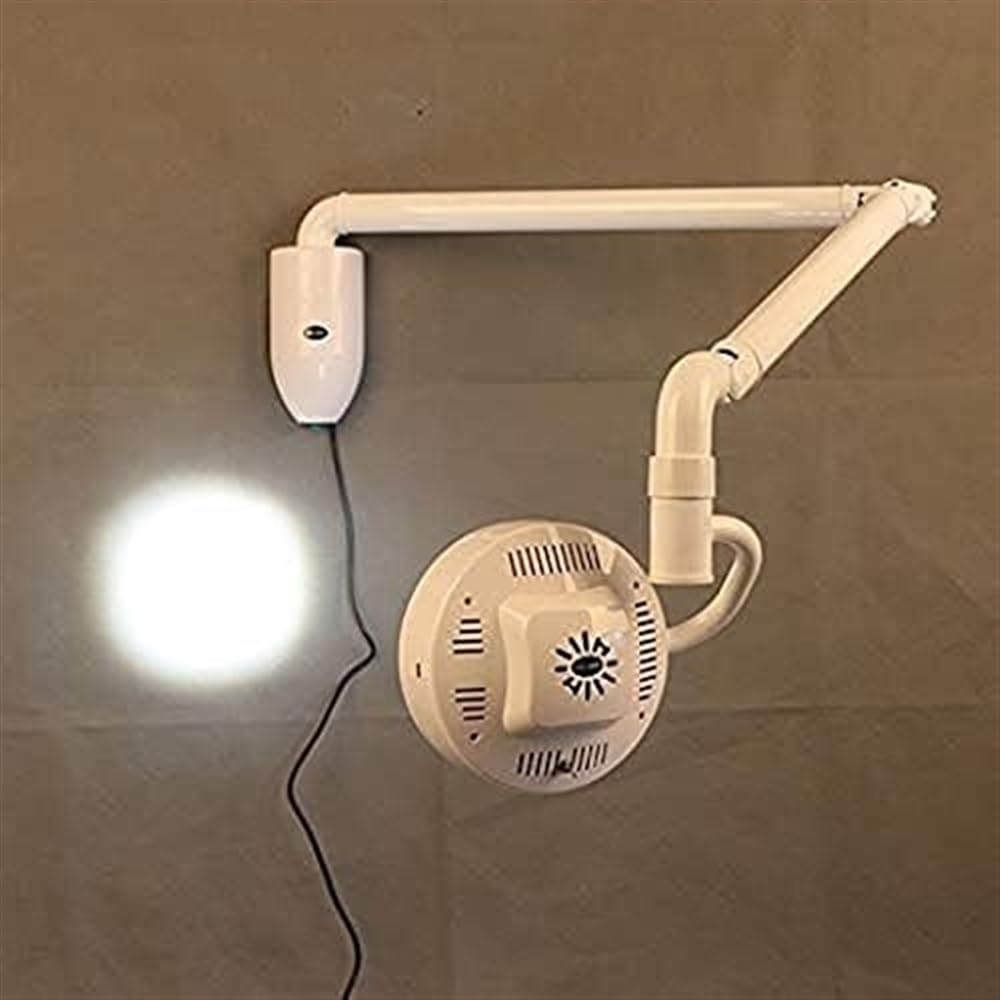 Lámpara de exploración LED dental médica colgante Lámpara de exploración médica de techo 30 W Lámpara de exploración quirúrgica for cirugía estética y plástica, clínicas dentales, otorrinolaringología