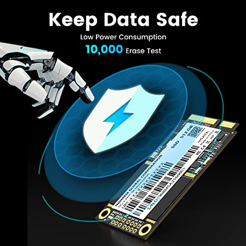 Indmem Dmms Msata Ssd 512Gb Internal Mini Sata Iii Ssd 500Gb Micro-Sata Tlc 3D Nand Flash 512G #TOP3