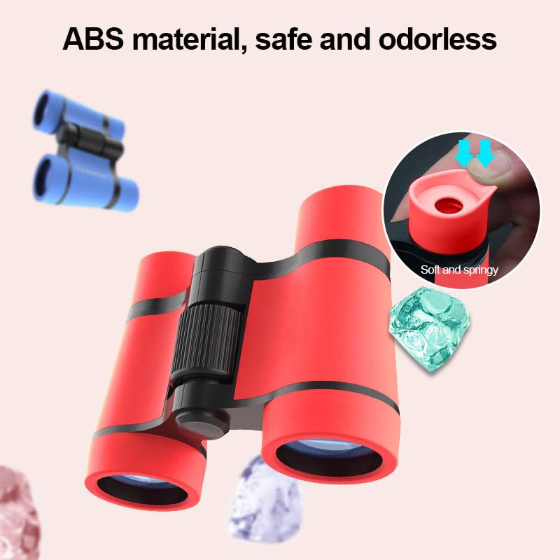 Binoculares compactos portátiles 4X para adultos miniatura 5