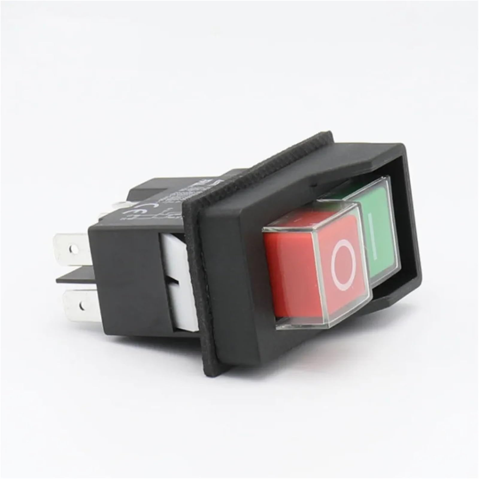 KJD17 - Interruptores de botón de arranque electromagnético for herramientas de jardinería, equipo de maquinaria, interruptor de seguridad impermeable, 16 A, CA 250 V
