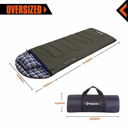 King Camp 3 in 1 - Sacco a pelo -25 °C lontano