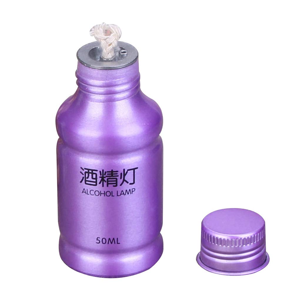 VERBENA Mini attrezzatura portatile del laboratorio di chimica della lampada del bruciatore alcool della lega di alluminio 50ml