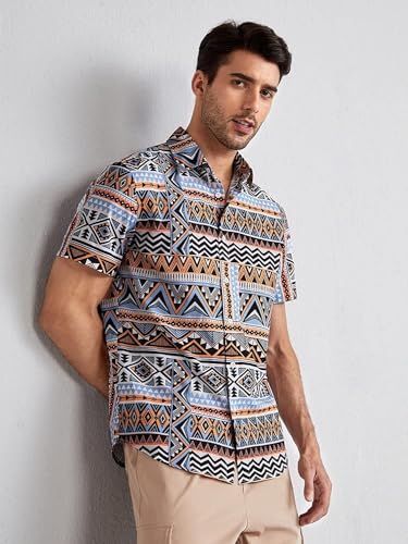 Image of Polly Cotton Solid Half Sleeve Shirt for Men
