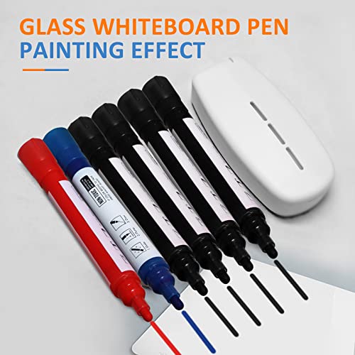 Eraser Window Snapklik.com : ZHIDIAN Premium Glass Dry Erase Markers & Spray Magnetic ...