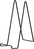 Vista 12 de Soporte de exhibición de caballete para platos, soportes de metal de 6 pulgadas para exhibición, soporte de fotos de mesa, caballetes de hierro