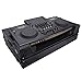 ProX XS-OPUSQUADWBL ATA Flight Style Road Case For Pioneer Opus Quad DJ Controller with 1U Rack Space and Wheels - Black Finish