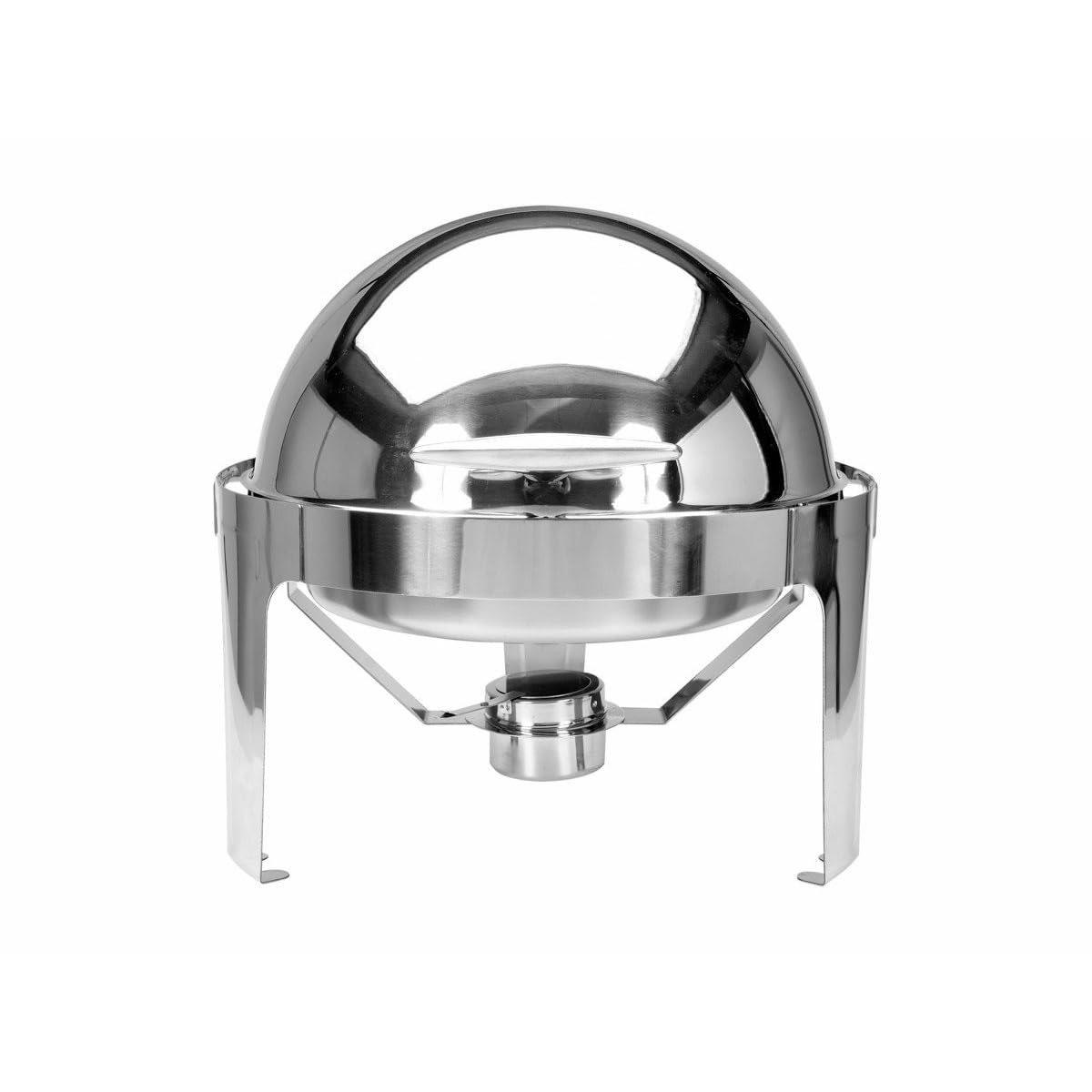 Chafing dish roll top 6L YATO YG-04145 chauffe plat inox rond 35cm