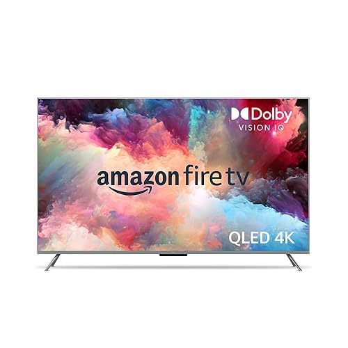 Amazon Fire TV 65-inch Omni QLED series 4K (Newest gen) | UHD smart TV, Dolby Vision IQ, local dimming, hands free with Alexa - 65 Inch