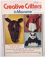Creative critters in macrame B00073DHDC Book Cover