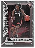 Precious Achiuwa 2020-21 Panini Prizm Emergent Insert Card #14