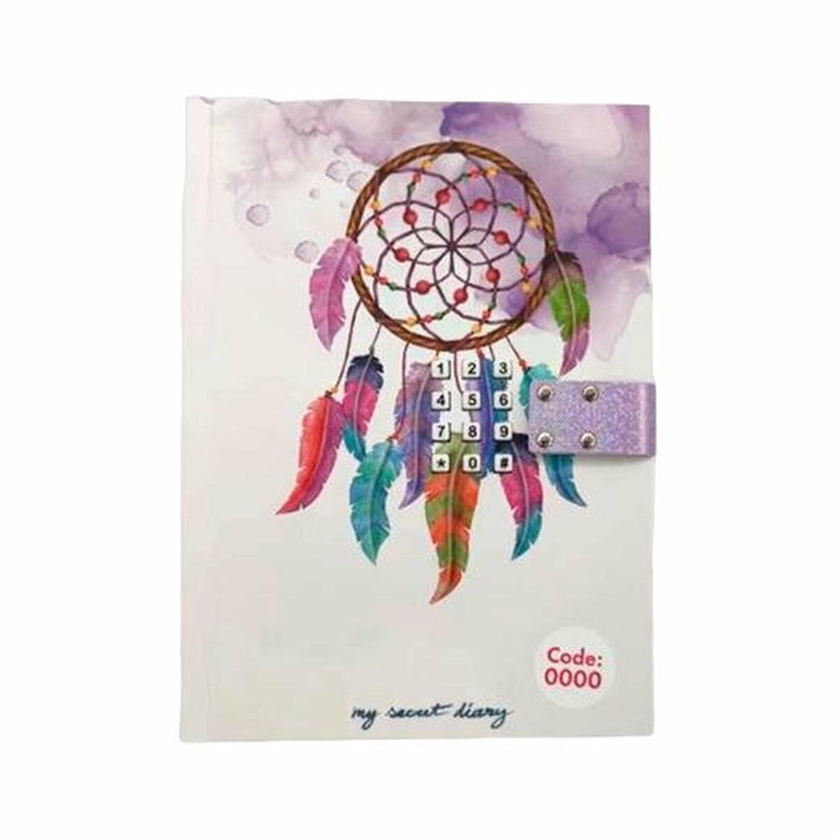 Roymart Diario con código secreto Catch Dreams 15 x 20,5 x 3 cm