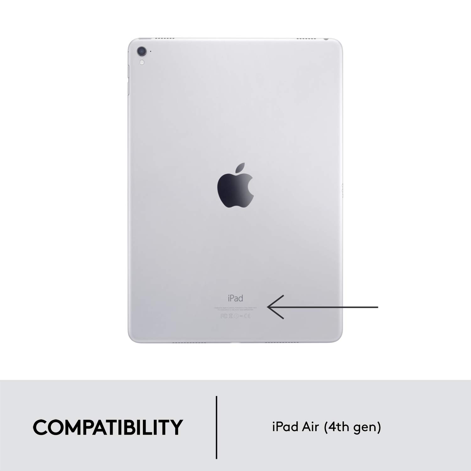 Logitech Folio touch iPad tastiera custodia 11-inch - UK QWERTY