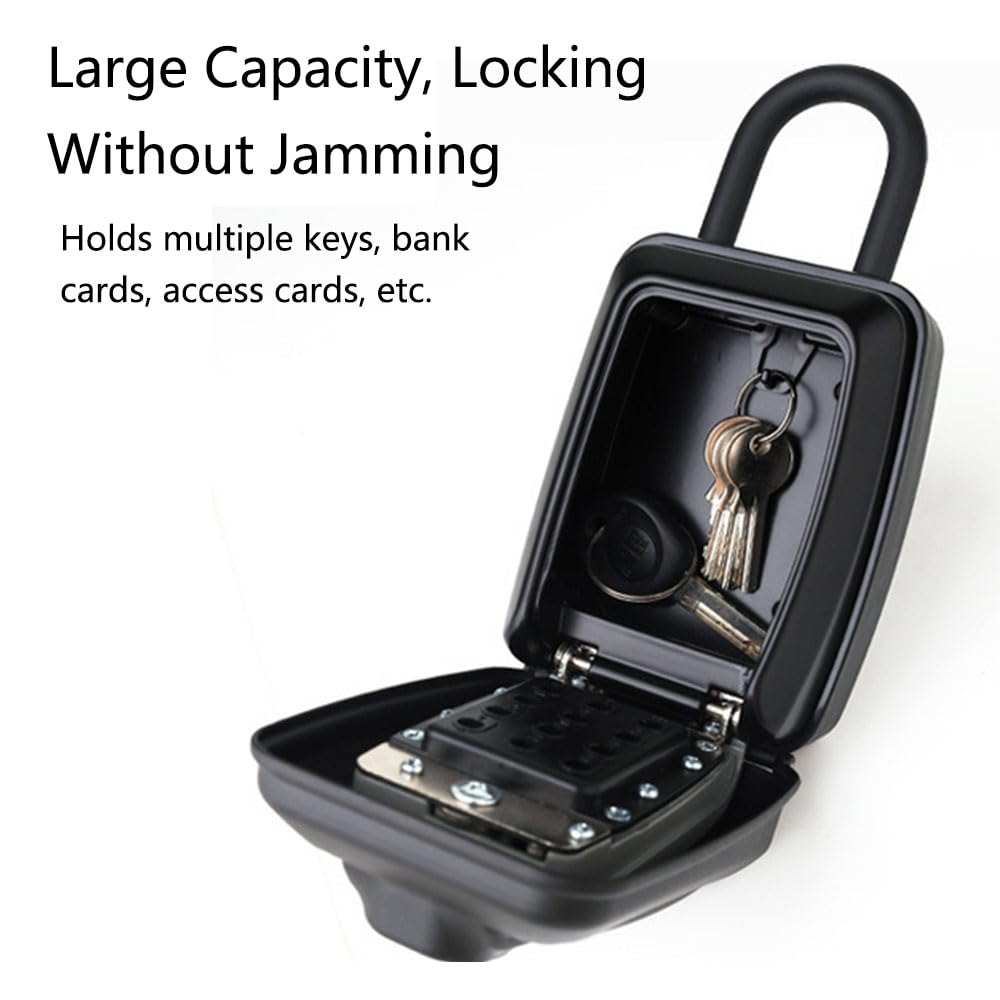 Cassetta Di Sicurezza Per Chiavi - Cassaforte Con Codice 4 Cifre, Impermeabile - Foto 4