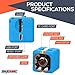 Spy Camera Hidden Camera Mini - Wireless Camera Cop Cam, Action Cameras for Indoor or Outdoor, Home Office or Car Video Recorder with 1080p HD Recording and Night Vision - 1 Cubic Inch