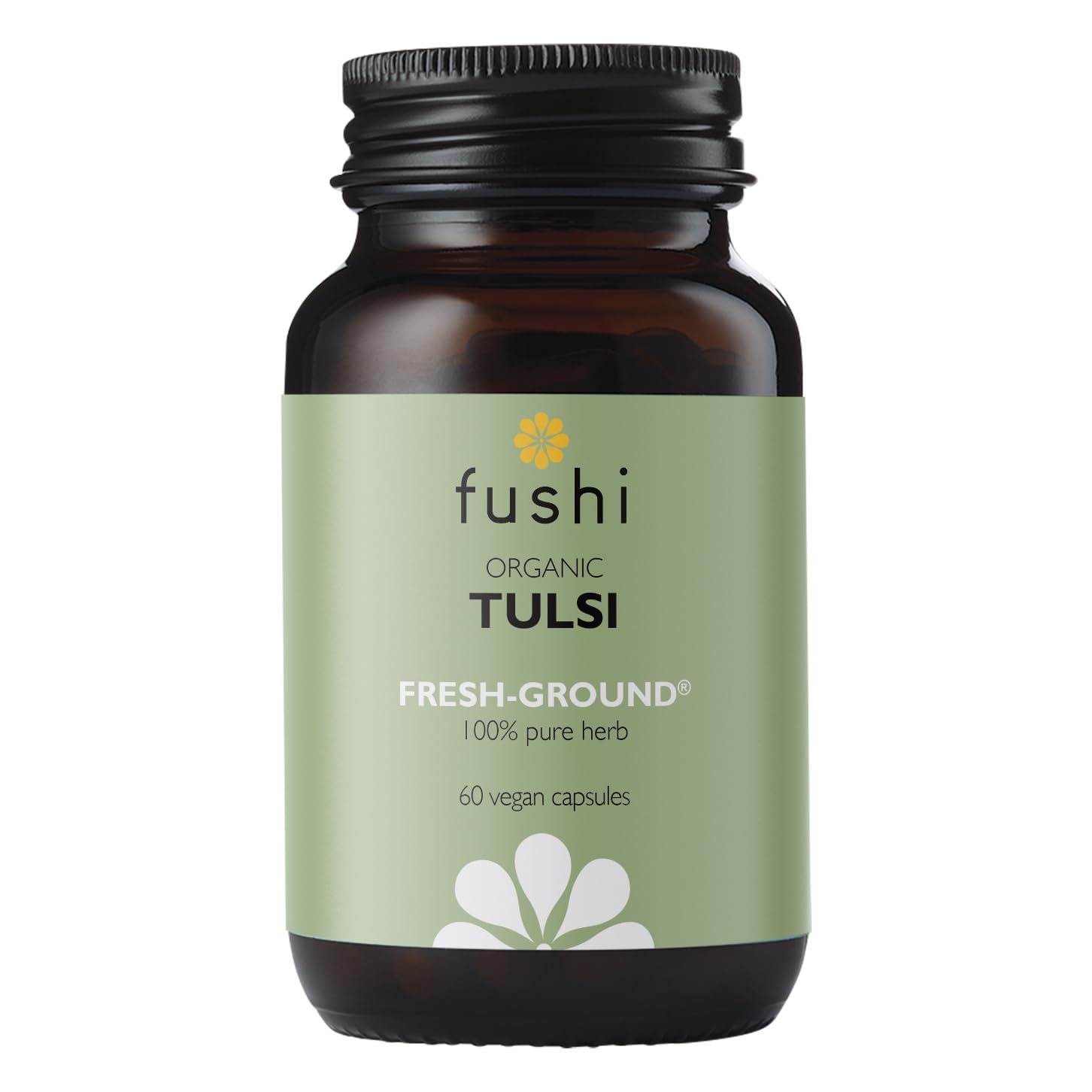 Fushi Wellbeing Fushi Organic 500Mg Tulsi Veg Caps 60S