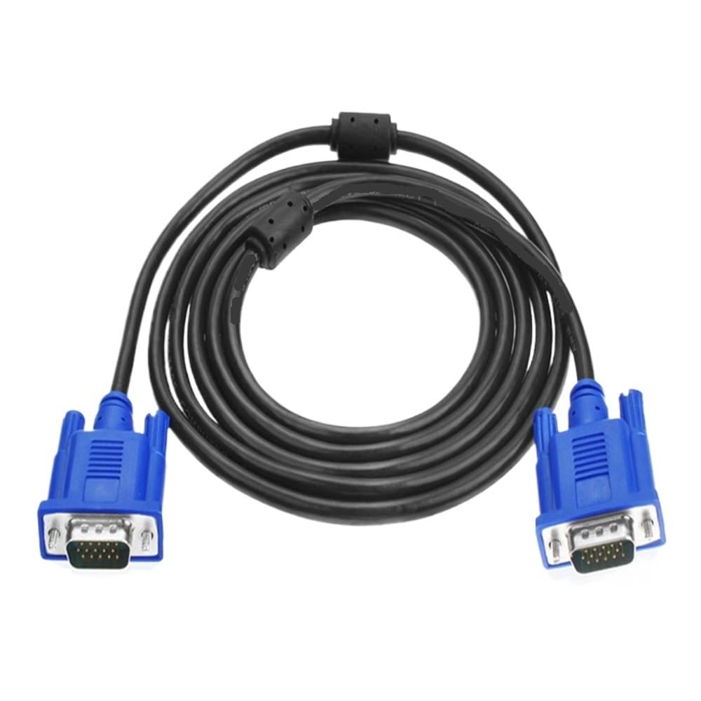 0,5 m/10 m HD15Pin VGA D-Sub krótki kabel wideo męski na męski M/M męski na żeński i żeński kabel RGB (0,5 m)