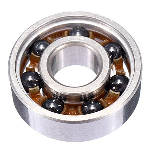 WorldCare® 608 8X22X7Mm Ball Bearing Hybrid Ceramic Balls/Stainless Steel/Bearing Steel For Spinner (Imported Item)34639