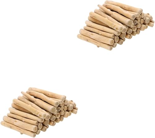 EXCEART 2 piezas de decoración de madera para pecera, decoración de miniture, decoración botánica, decoración de madera de madera natural para