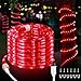 All Occasions Indoor Outdoor LED 16 FT Total Rope Light Home Commercial Christmas Decoration, Red