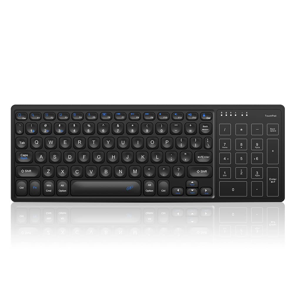 Amazon.in Buy POLYGEAR DUOPAD Stylish Bluetooth Keyboard with Touchpad