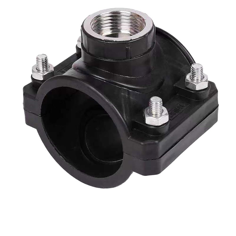 HDPE PE Rohrschelle 25-110mm Edelstahlgewinde Schnellreparatur